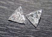 0, 71 ct VS1-2/E-F gyémánt pár 0, 71 ct VS1-2/E-F gyémánt pár